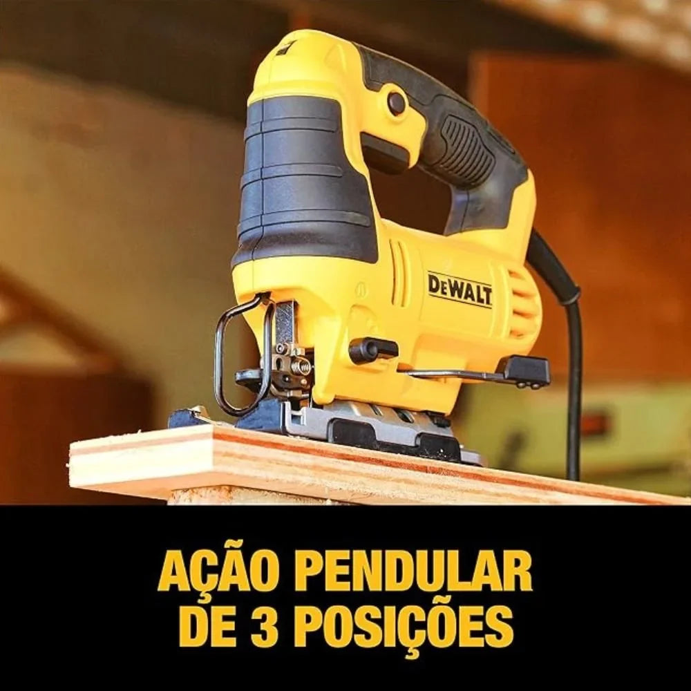Serra Tico Tico 650W 220V com Ação Pendular DEWALT-DWE300