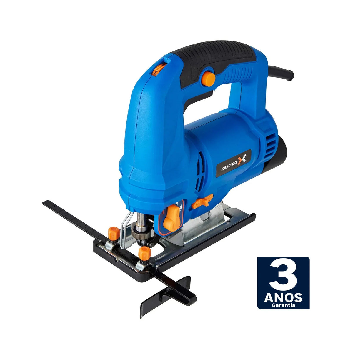 Serra Tico-Tico Elétrica Dexter 220V 750w Jig para Madeira, Metal, Plástico, Drywall