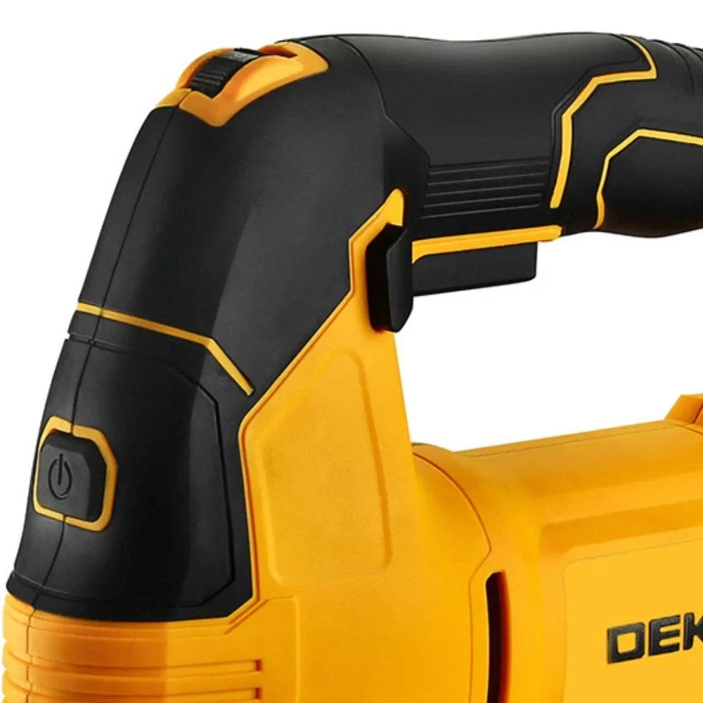 Serra Tico Tico Profissional 800W 110V com Ação Pendular Laser e Luz de LED DEKO-DKJS80G100