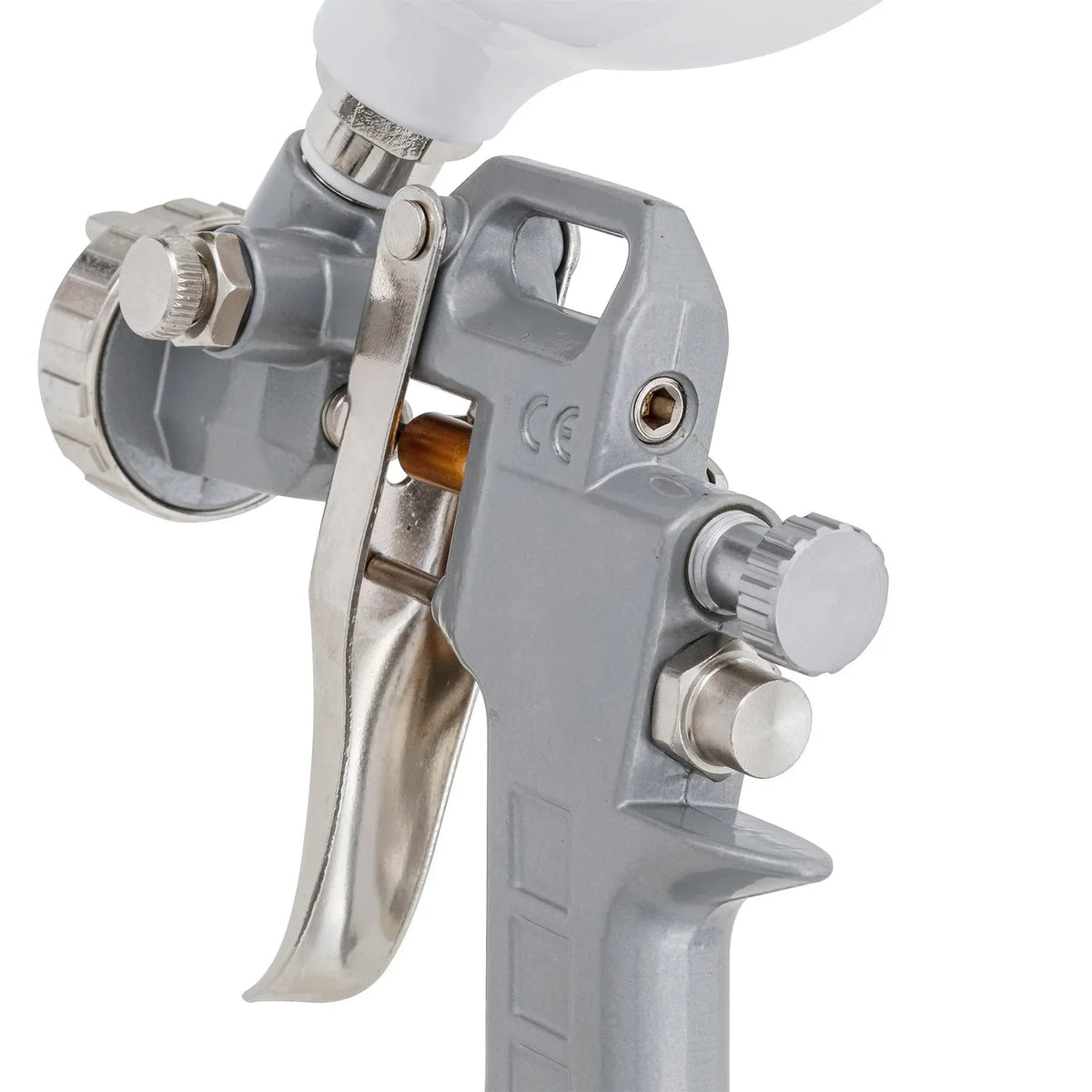 Pistola de Pintura 600ml Bico de 1,2 / 1,5 e 1,8mm Tanque Alto Stels