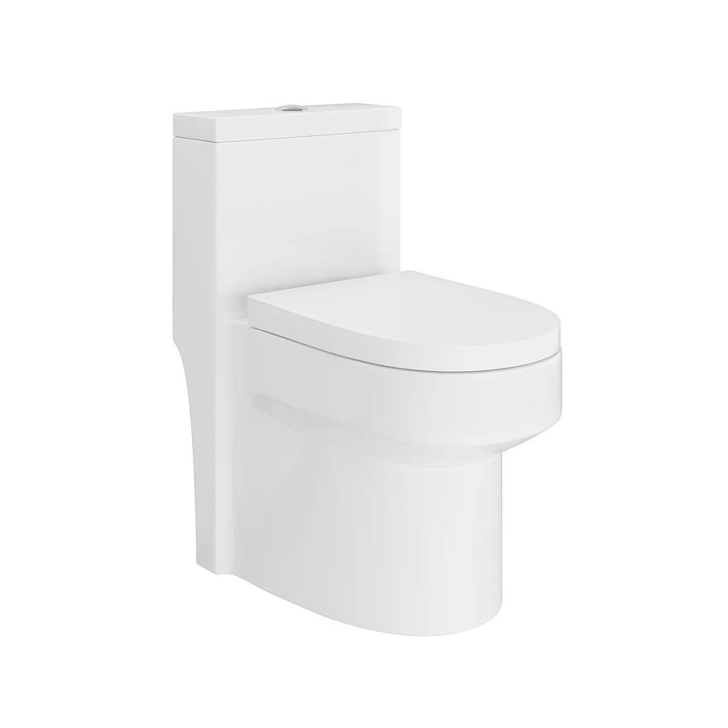 Vaso Sanitário Monobloco Produzido Em Cerâmica Com Acessórios Navies - VAB0004-C