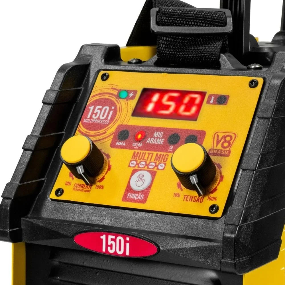 Máquina de Solda Inversora Multiprocesso 150i 150A 220V V8-20210