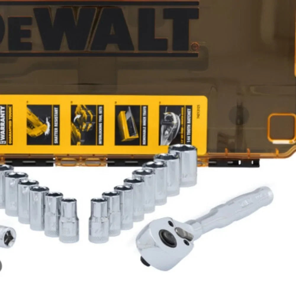 Jogo de Ferramentas Mecânicas com 20 Peças e Maleta DEWALT-DWMT45413