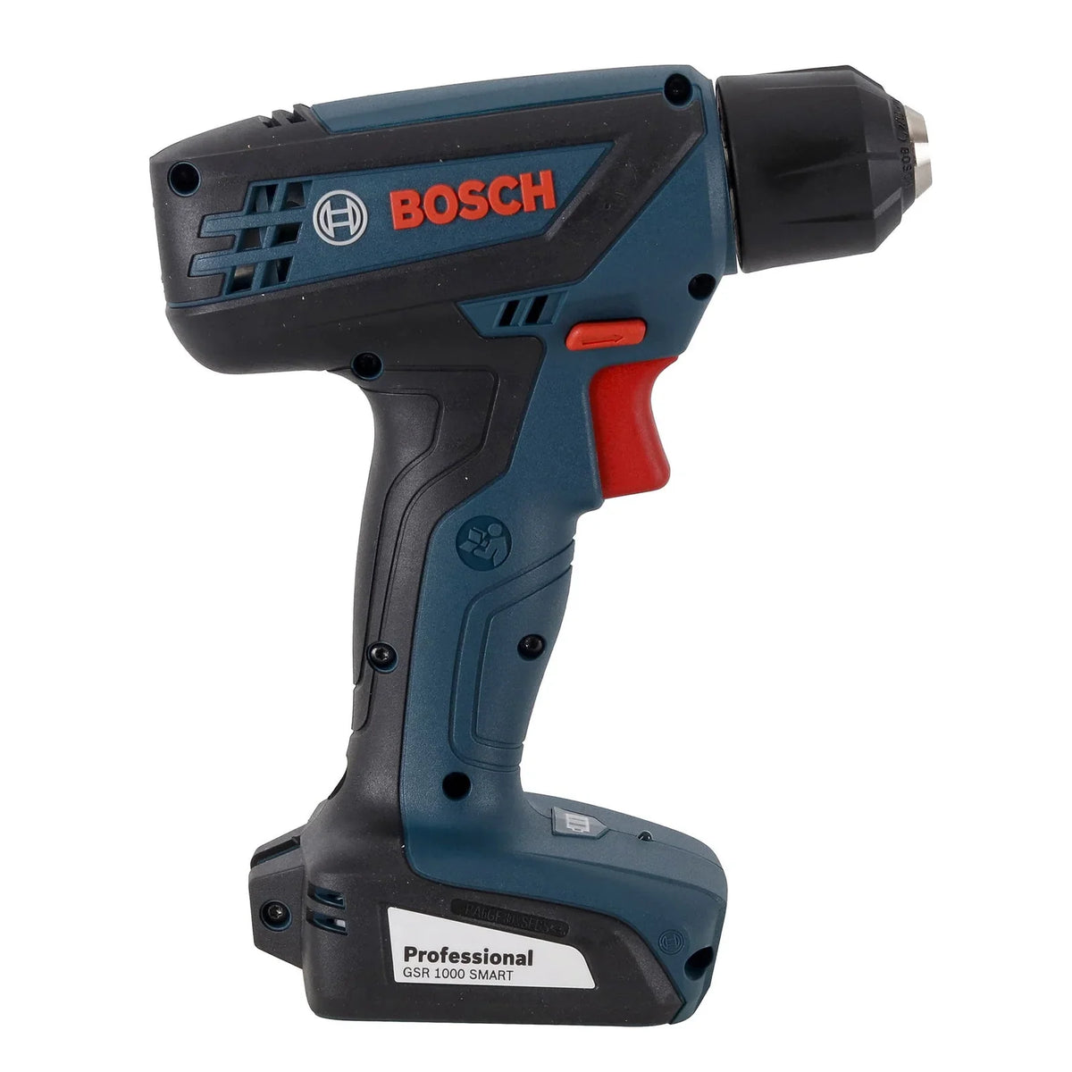 Furadeira e Parafusadeira Bosch GSR 1000 a Bateria 12V 1/4" com Carregador, 10 Bits e Extensor Universal