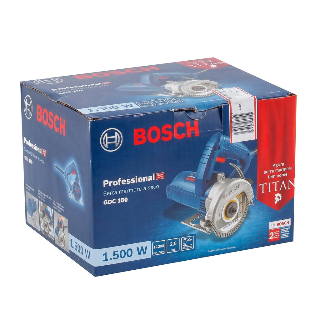 Serra Mármore Bosch GDC 150 125mm 1500W 127V (110V)