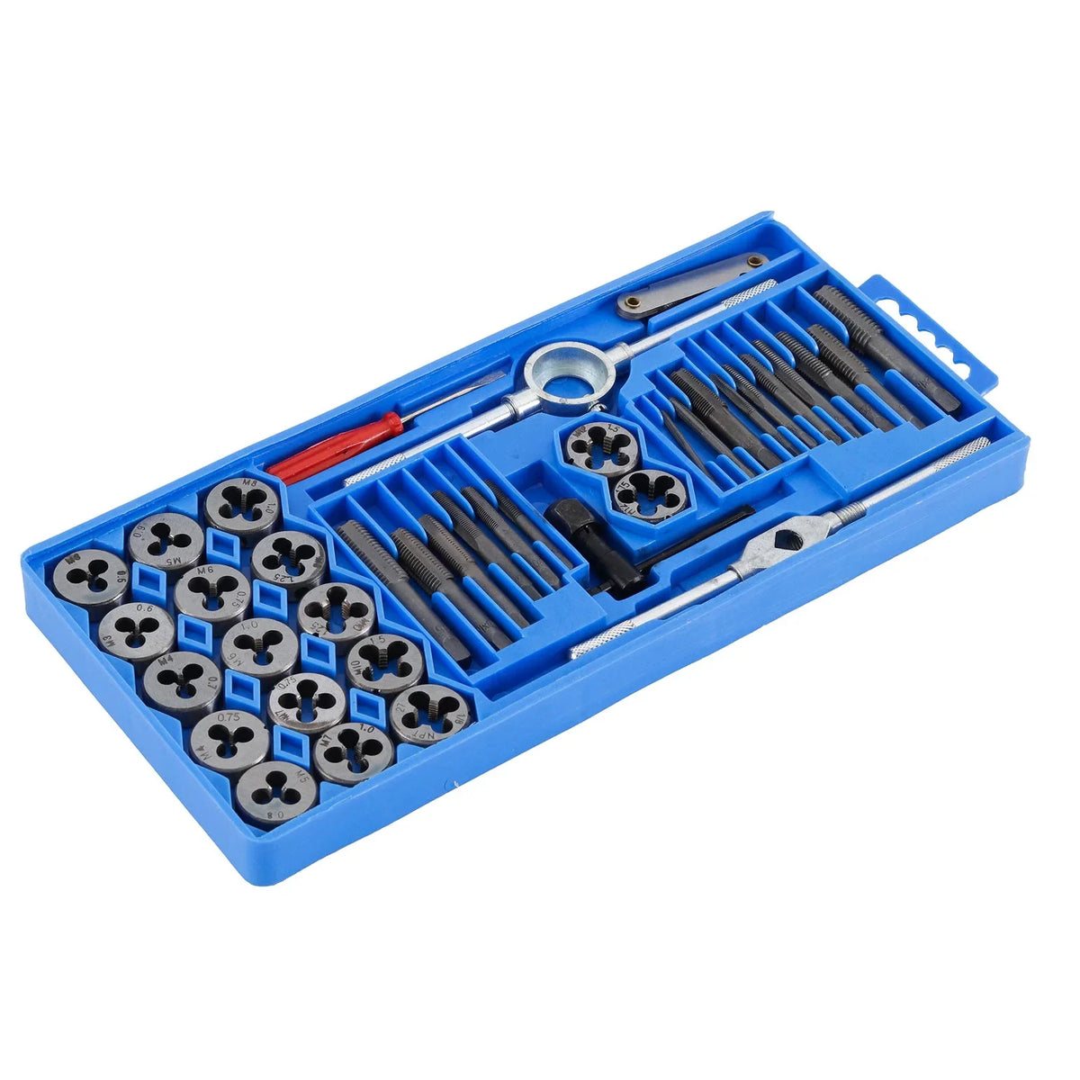 Kit de Tarraxas Western Aço Carbono 40 Peças Profissional