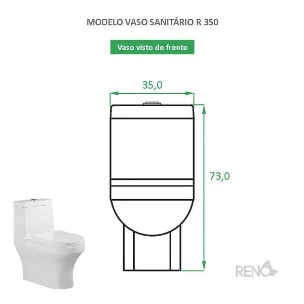 Vaso Sanitário Monobloco Reno R 350