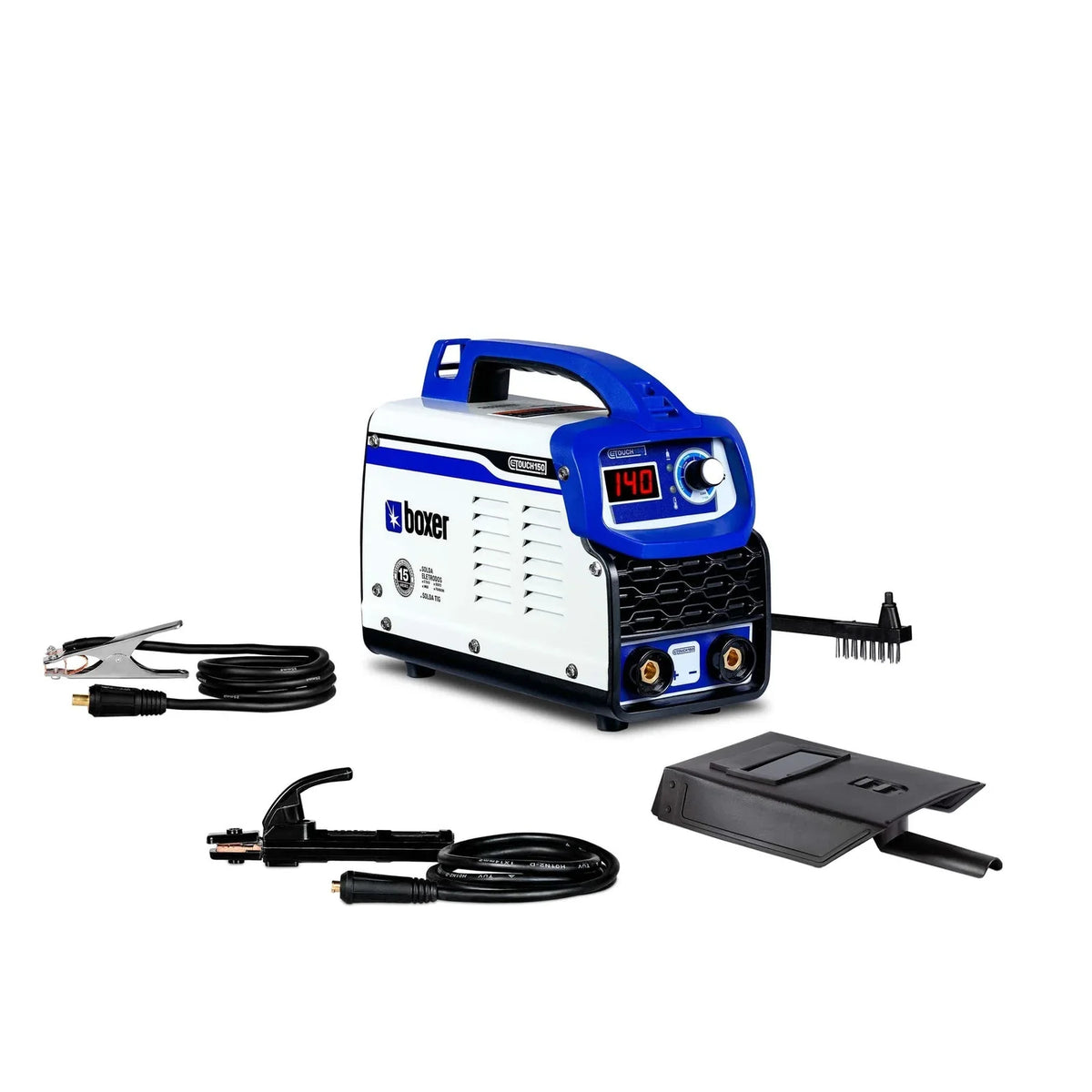 Inversora de Solda 140A Touch 150 BV Bivolt com Função TIG Raspagem e Acessórios Boxer