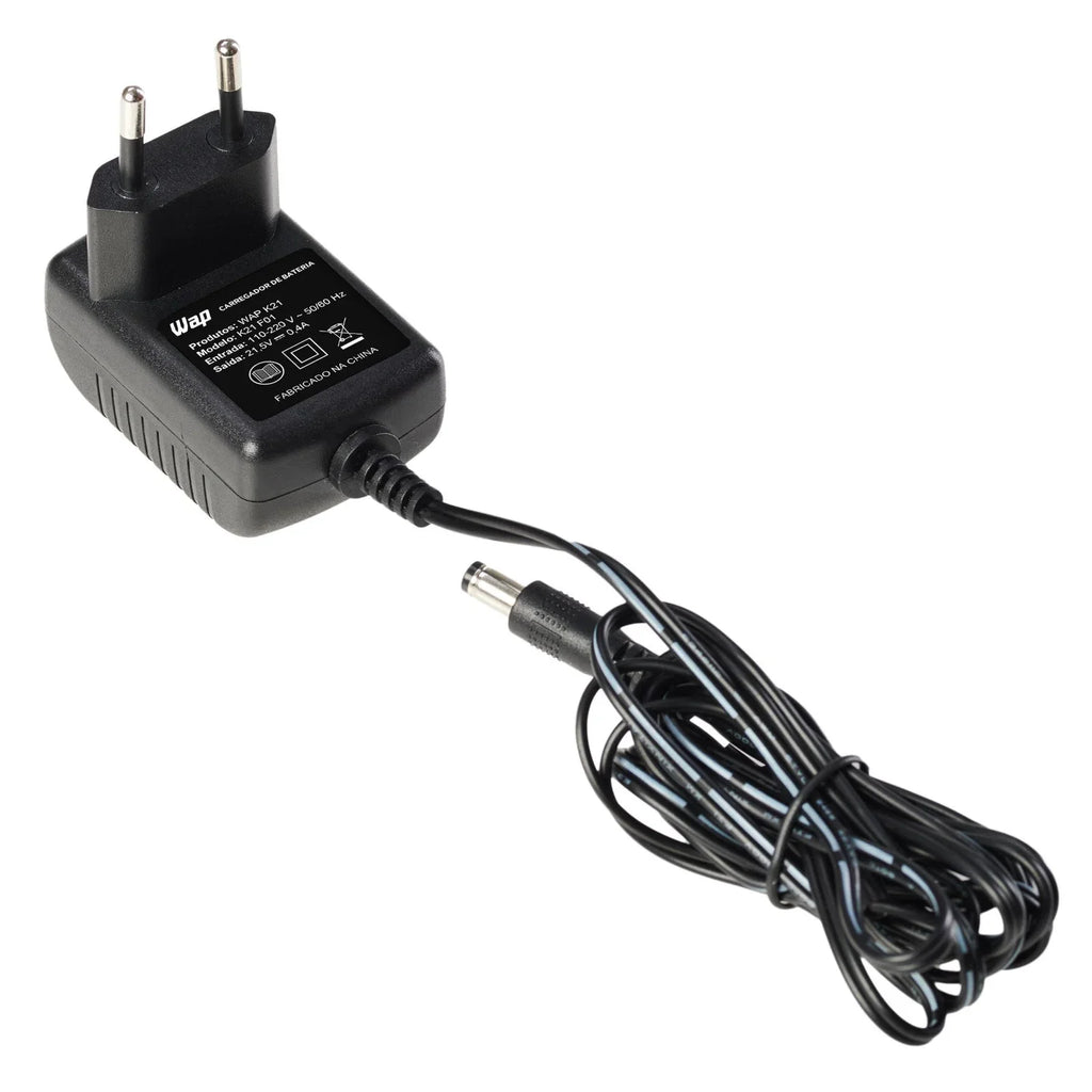 Furadeira e Parafusadeira de Impacto Wap K21 ID01 a Bateria 21V 3/8" com Maleta, Carregador e Bateria
