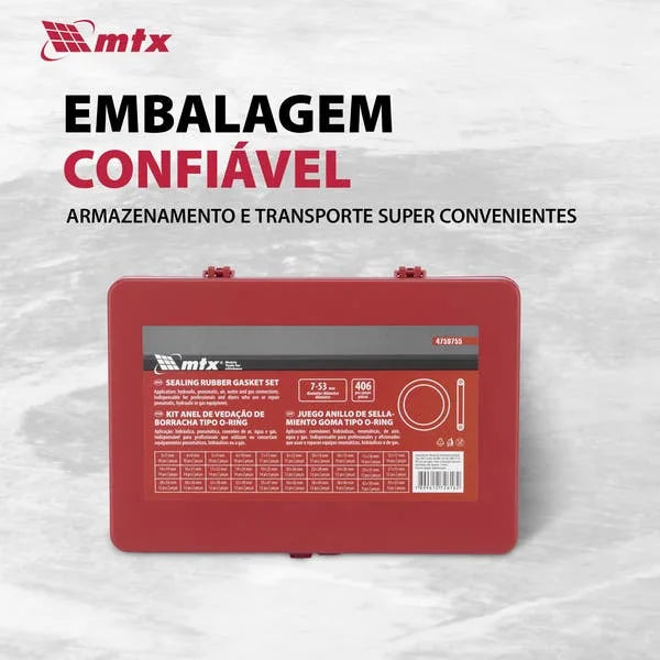 Kit Anel 404 Peças MTX