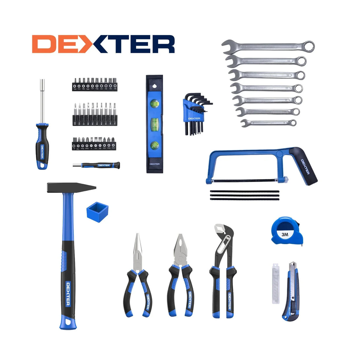 Jogo de Ferramentas 67 Peças Dexter