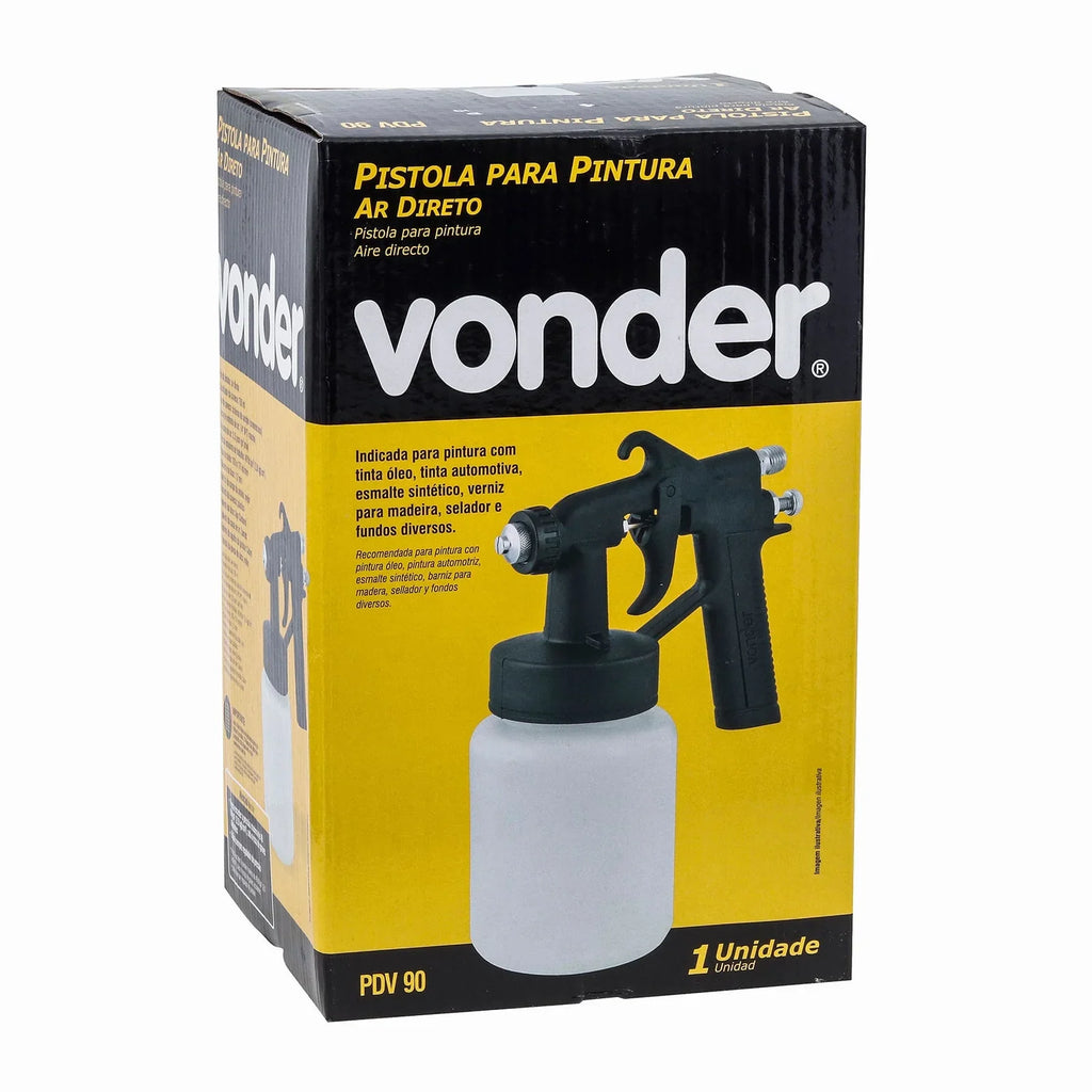Pistola para Pintura com Caneca PDV 90 Vonder