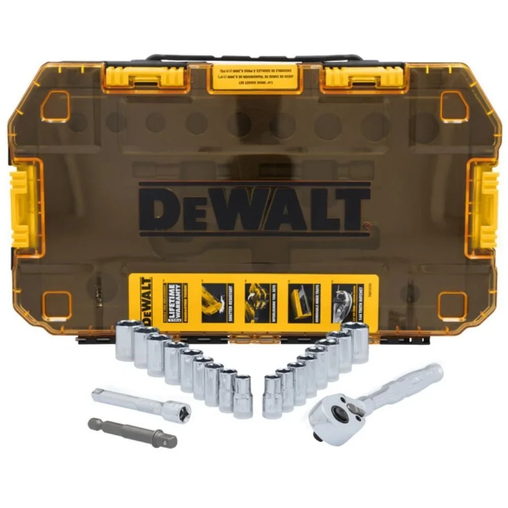 Jogo de Ferramentas Mecânicas com 20 Peças e Maleta DEWALT-DWMT45413