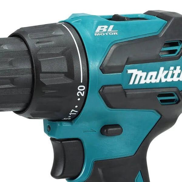 Furadeira e Parafusadeira Makita DHP490WVX a Bateria Brushless 18V 1/2"