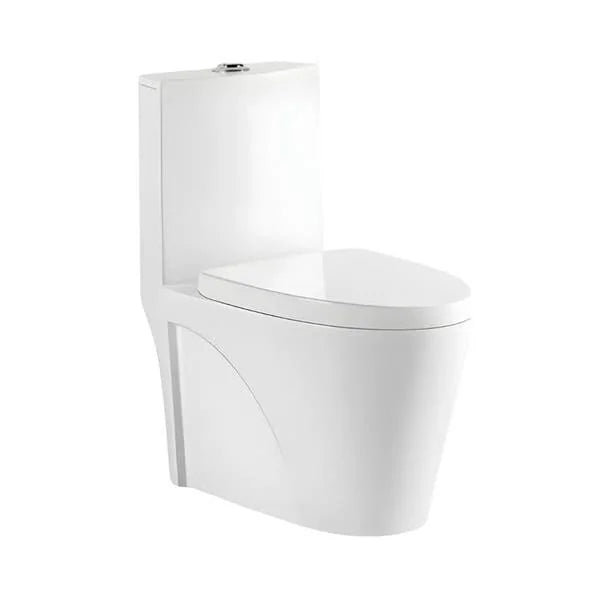 Vaso Sanitário Monobloco Turquesa Completo Caixa Acoplada