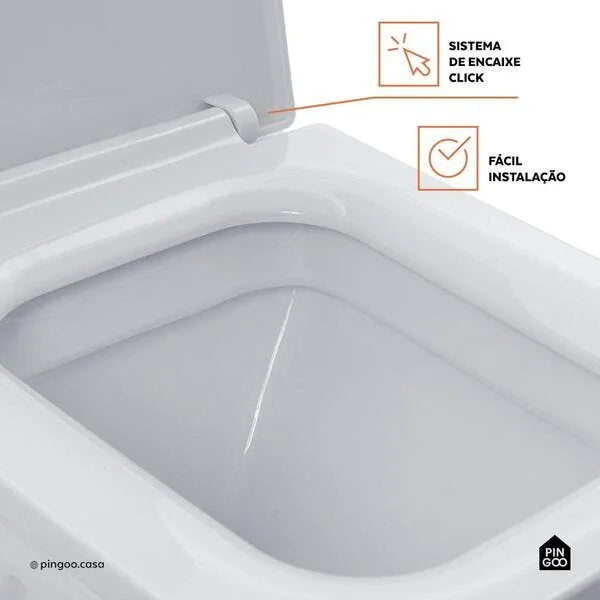Vaso Sanitário Monobloco Opala Pingoo.casa - Branco
